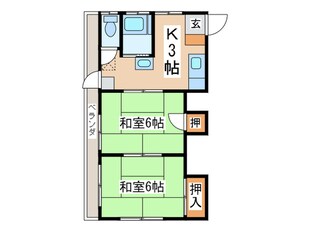 寿町よしみ荘の物件間取画像